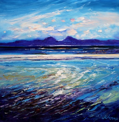 Incoming tide Isle of Colonsay 24x24